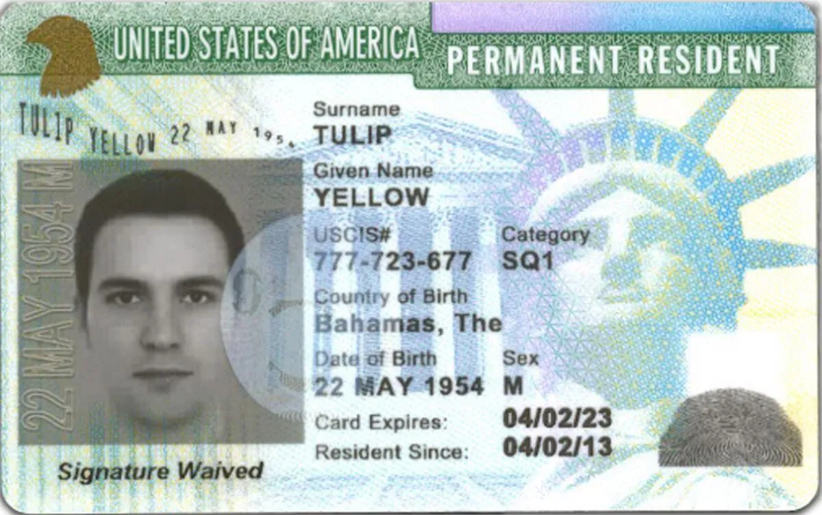 green card